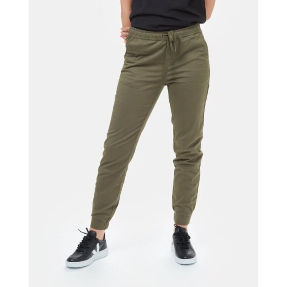 tentree Military Green Jogger Pants